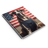 Great Dane Dog 2 Spiral Notebook