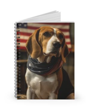 Beagle Dog 1 Spiral Notebook