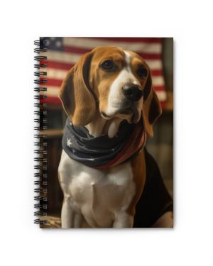 Beagle Dog 1 Spiral Notebook