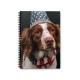 Brittany Dog 1 Spiral Notebook