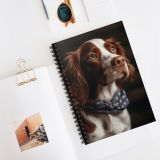 Brittany Dog 2 Spiral Notebook