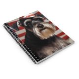 Miniature Schnauzer Dog 2 Spiral Notebook