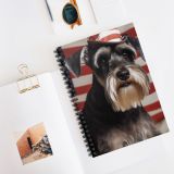 Miniature Schnauzer Dog 2 Spiral Notebook