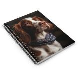 Brittany Dog 2 Spiral Notebook