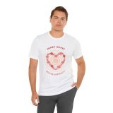 Heart Quake Moves Humanity Flower Tee