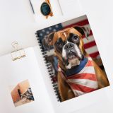Boxer Dog 1 Spiral Notebook