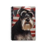 Miniature Schnauzer Dog 2 Spiral Notebook