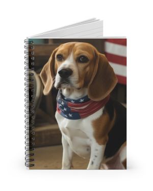 Beagle Dog 2 Spiral Notebook
