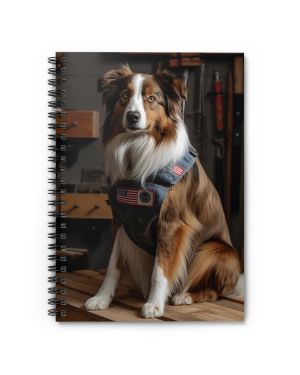 Australian Shepherd Dog 2 Spiral Notebook